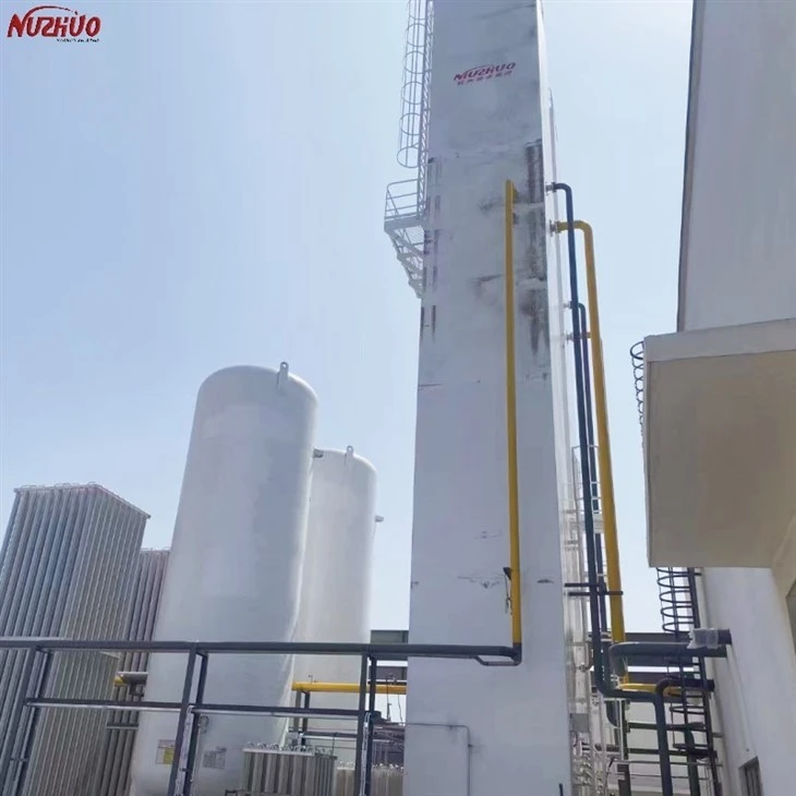 NUZHUO 1Ton/Hour Liquid Oxygen Nitrogen Generating Equipment ASU Plant